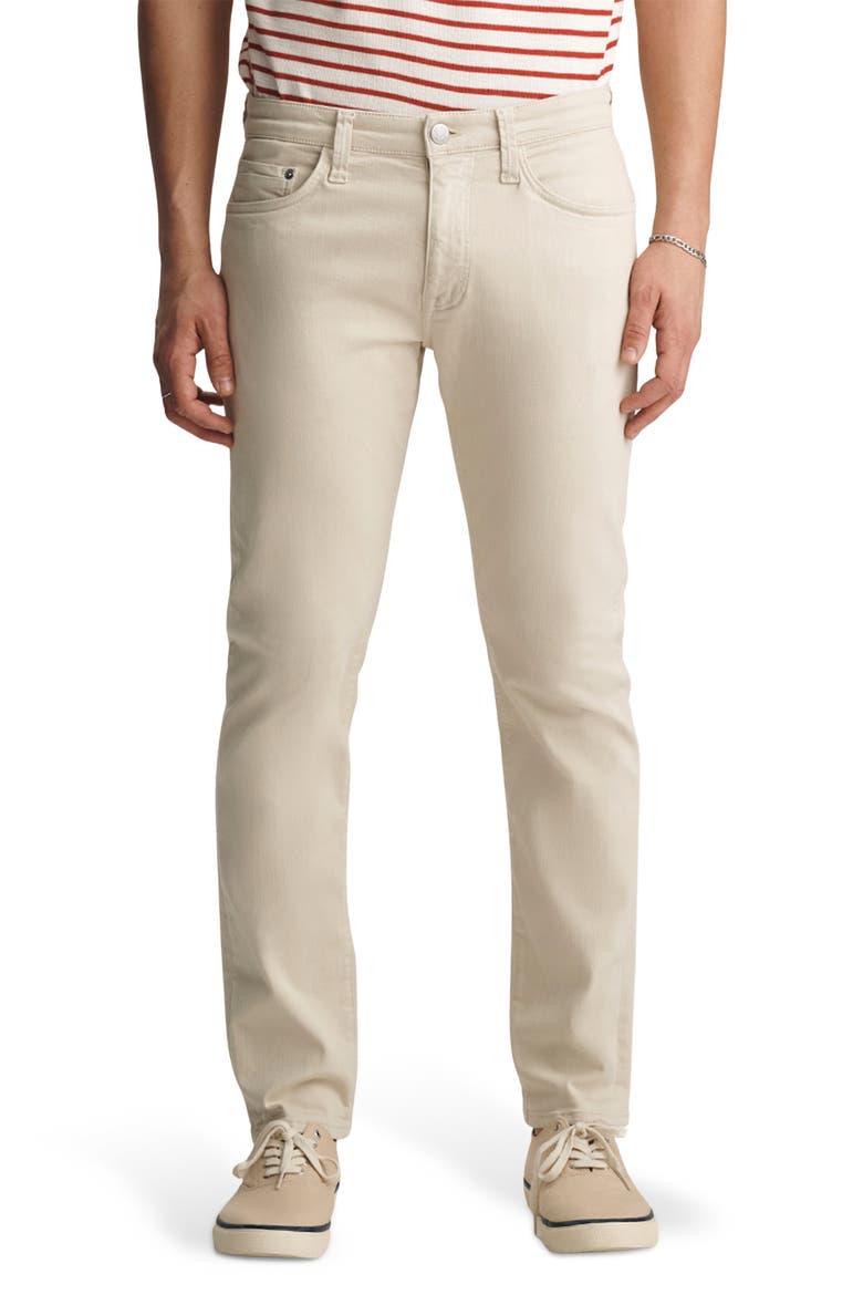 Marcus Slim Straight Leg Jeans, Main, color, WHITE DOWN SUPERMOVE