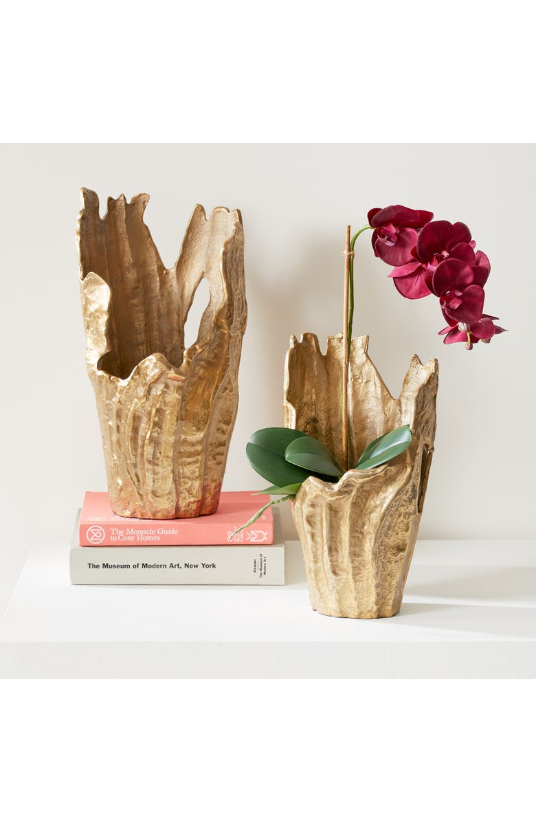 Napa Home & Garden Arbre Vase, Alternate, color, Gold