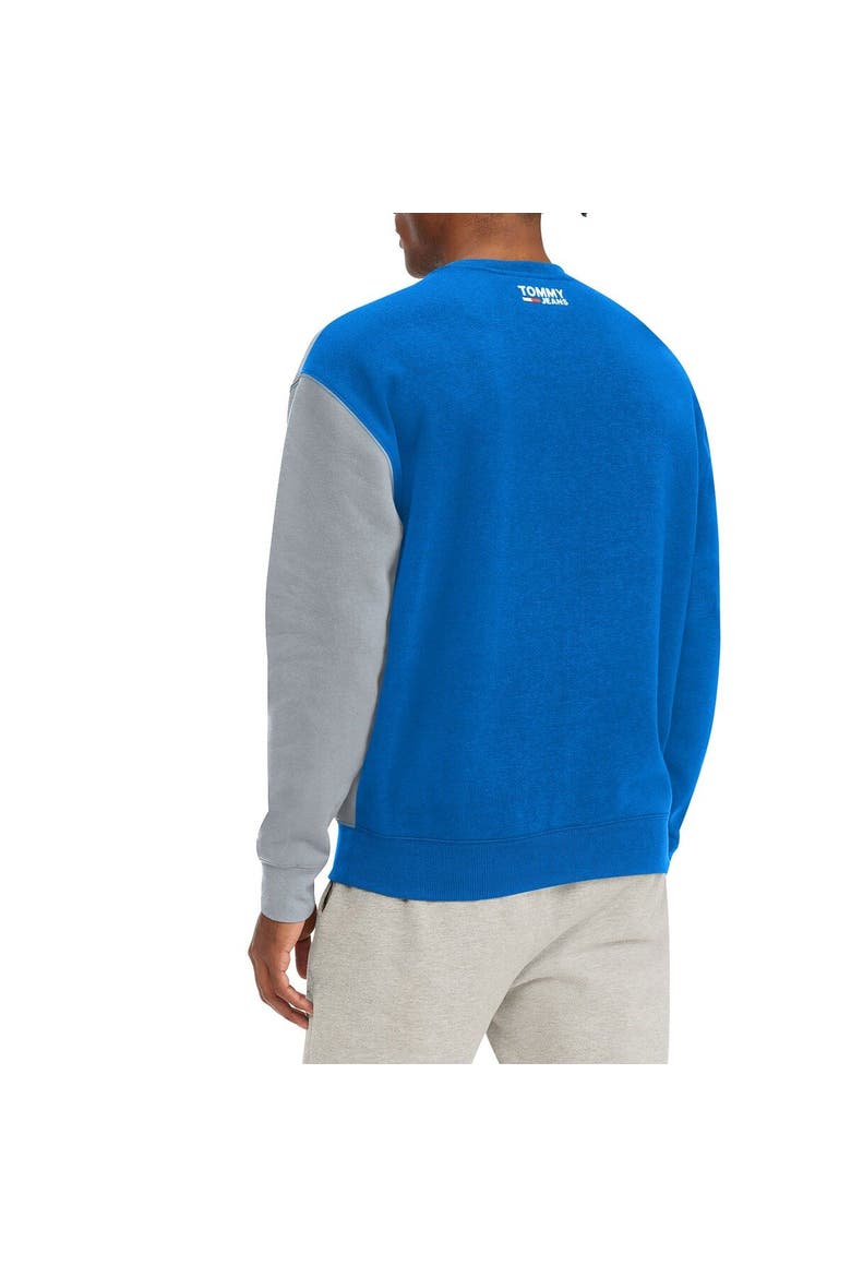 Men's Tommy Jeans Royal/Gray Dallas Mavericks Keith Split Pullover Sweatshirt, Alternate, color, Royal