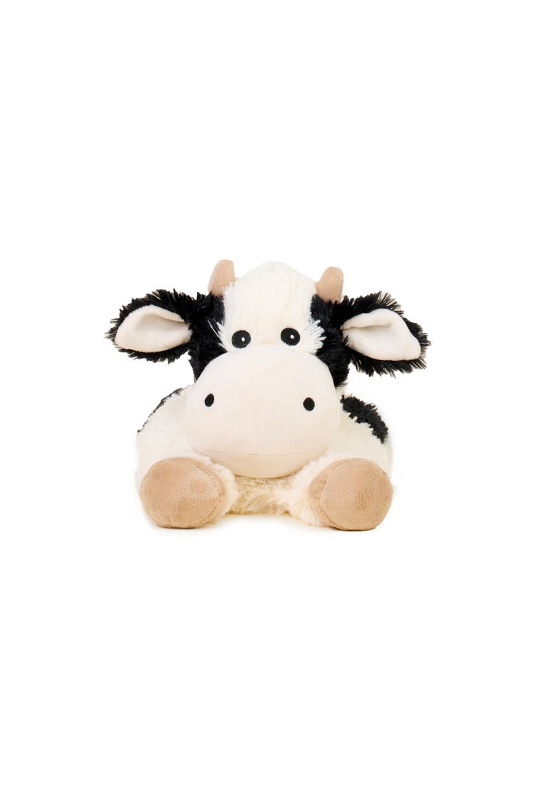 Laying Down Cow Plush Toy, Alternate, color, Multi Color