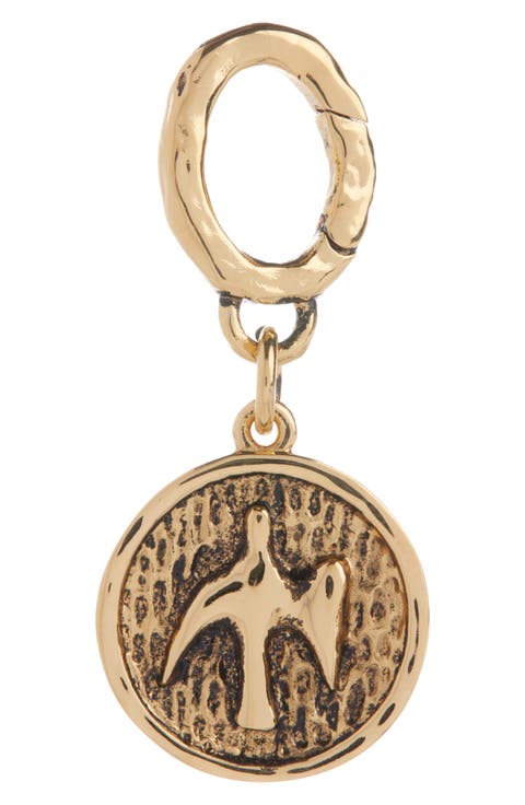 Small Dove Medal Charm