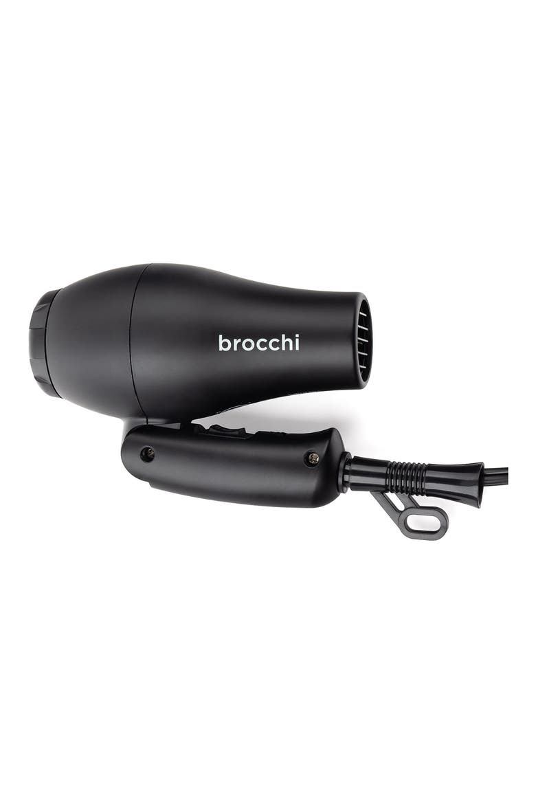 Mini Travel Blow-Dryer, Alternate, color, BLACK