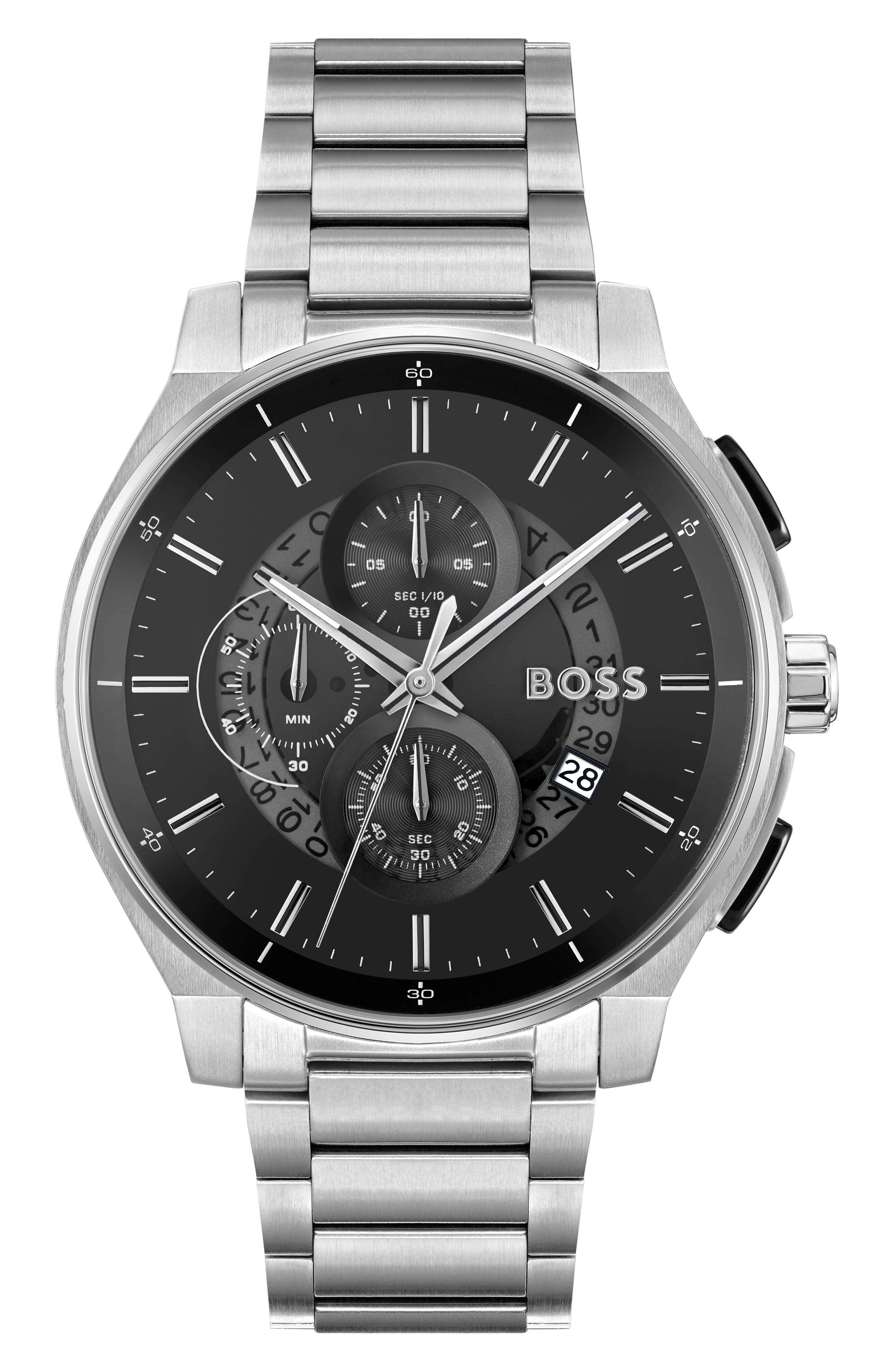 selected SILVER/ BLACK