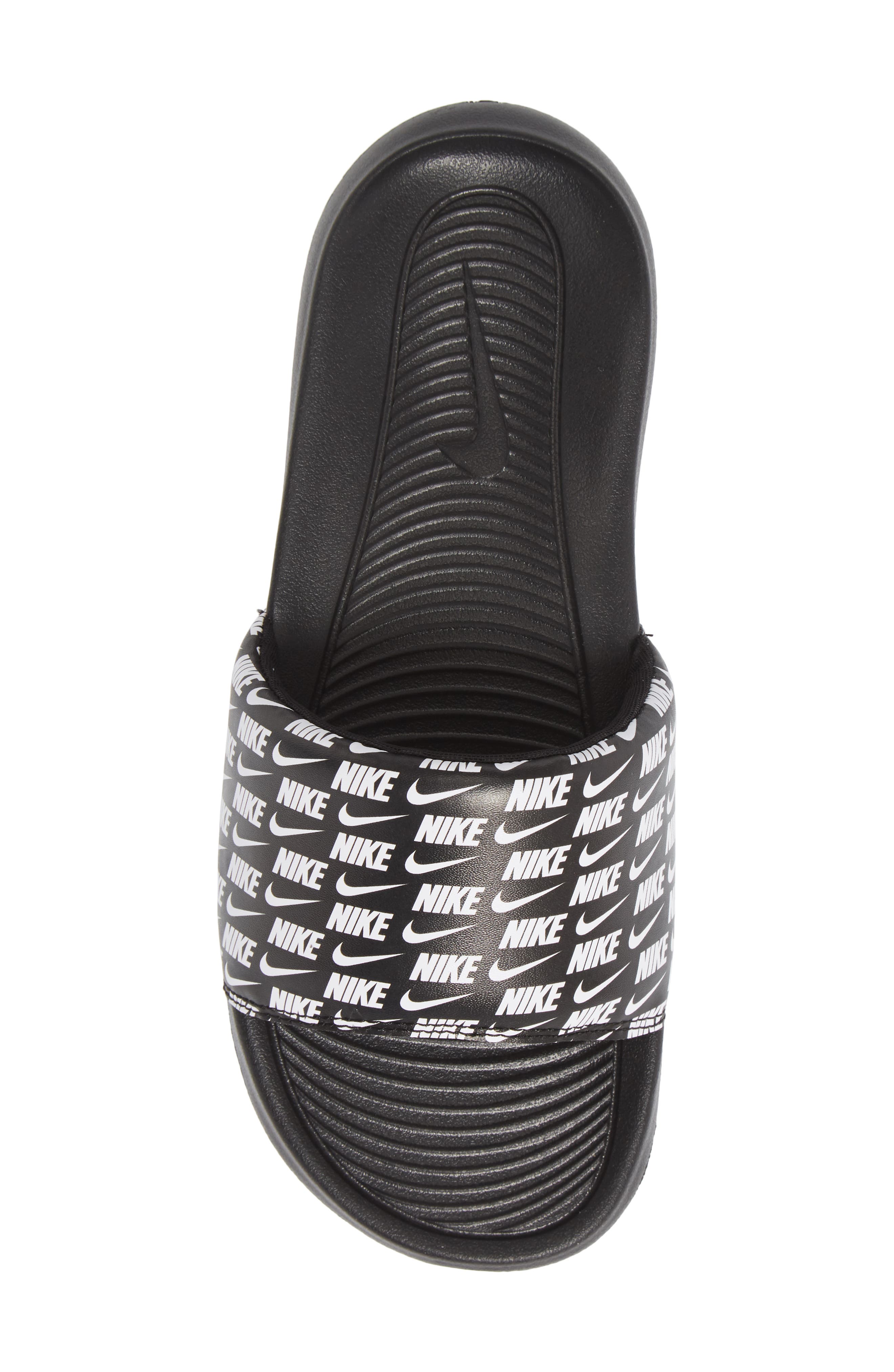 Nike Victori One Sport Slide, Alternate, color, 006 Black/White