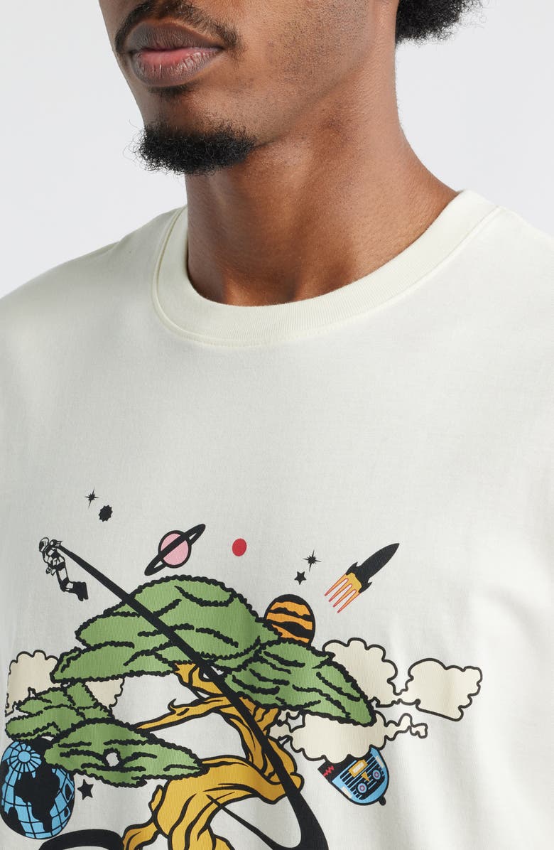 Billionaire Boys Club BB Zen Graphic T-Shirt, Alternate, color, Winter White