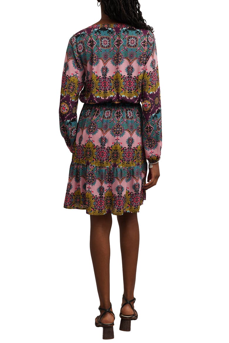 Tiered Minidress, Alternate, color, AMAYA