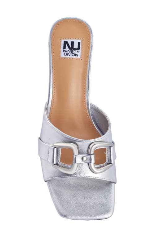 Ninety Union Kensy Wedge Sandal In Silver