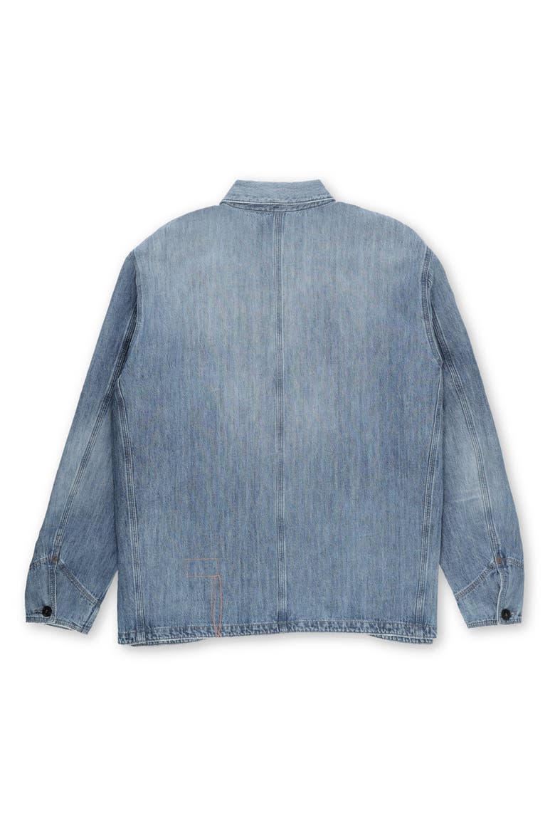 Trading Bleach Wash Denim Jacket, Alternate, color, D240