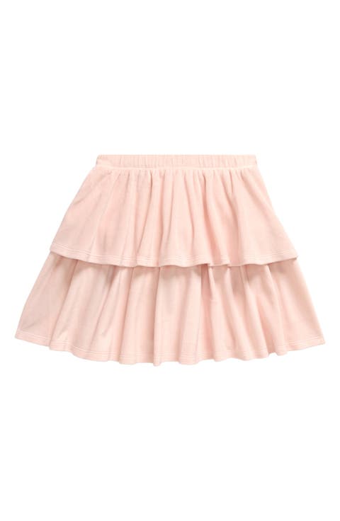 Kids' Tiered Velour Skirt (Toddler, Little Kid & Big Kid)