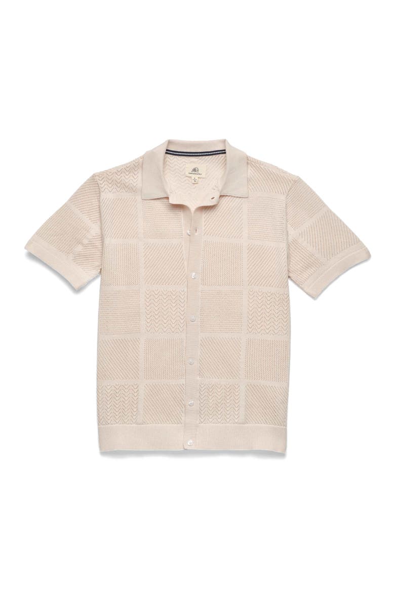 Brent Knit Sweater, Main, color, White Sand