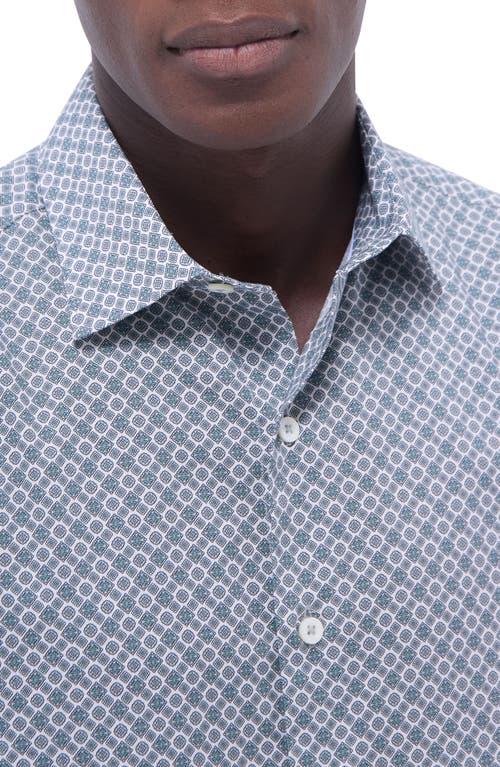 Bugatchi Axel Shaped Fit Stretch Cotton Button-up Shirt