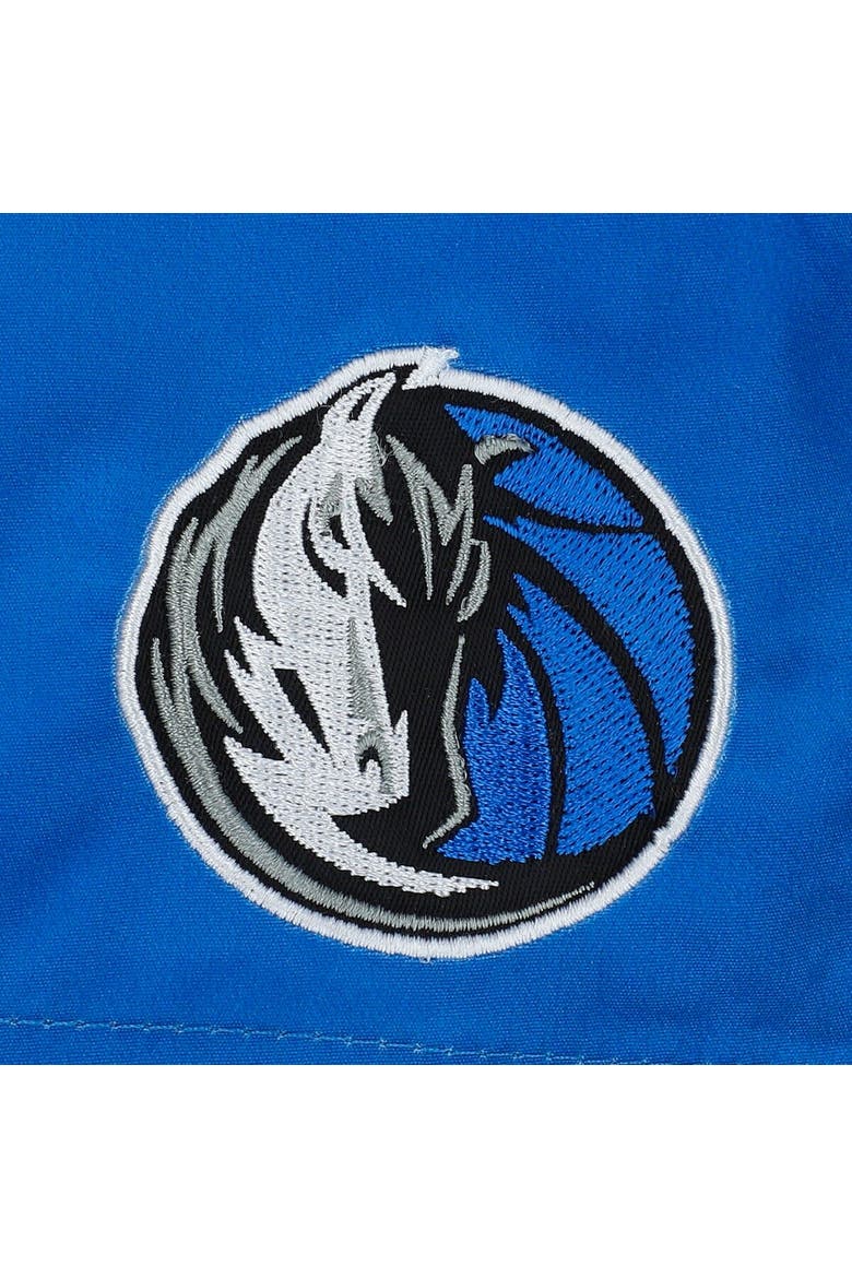 Men's G-III Sports by Carl Banks Blue Dallas Mavericks Sand Beach Volley Swim Shorts, Alternate, color, Blue