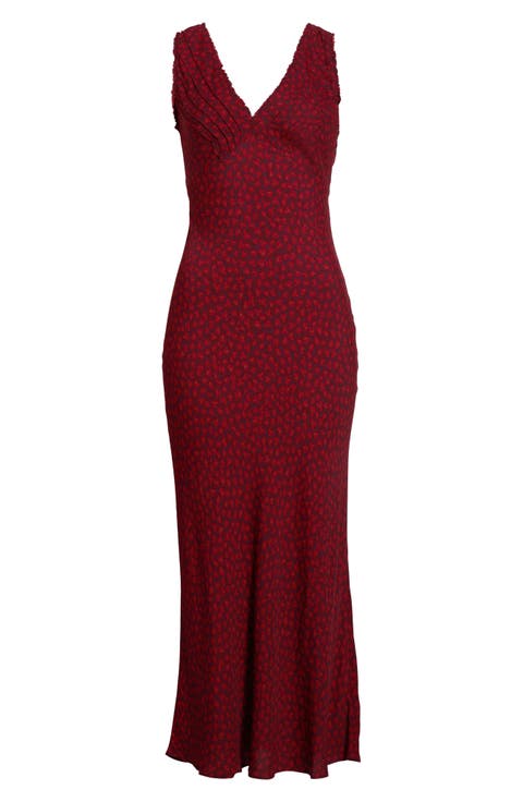 Anna Claire Ditsy Floral Midi Dress