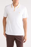 Original Penguin Textured Jacquard Johnny Collar Polo