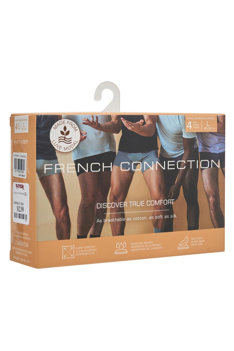 4-Pack Modal Boxer Brief, Alternate, color, Nude Multi