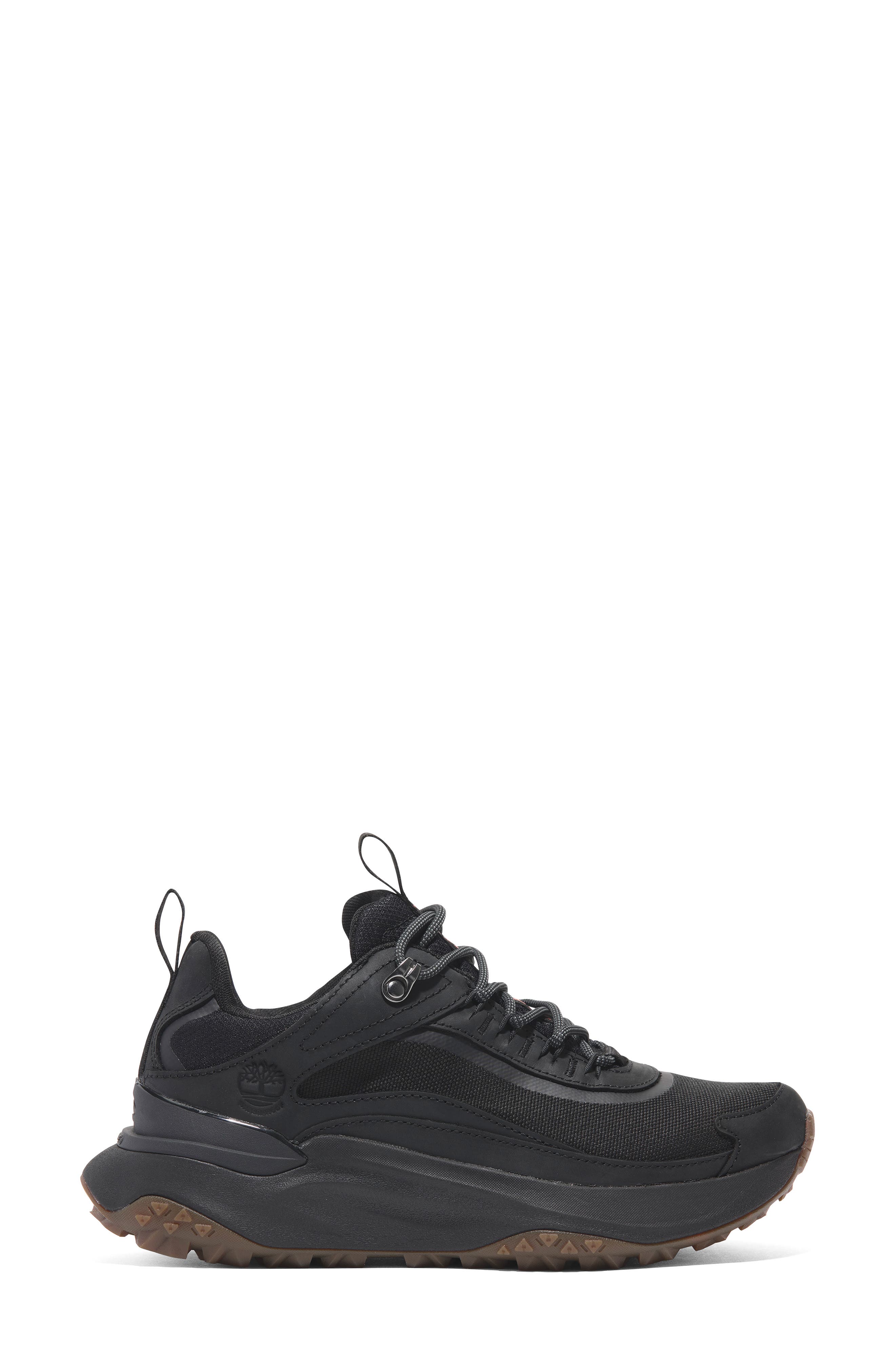 Timberland Motion Access Waterproof Sneaker, Alternate, color, Black Mesh