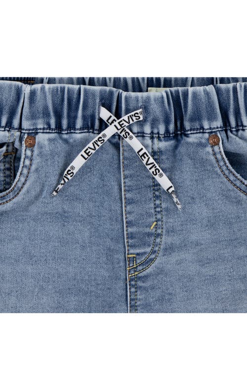 LEVI'S® LEVI'S® KIDS' SKINNY DOBBY DENIM SHORTS