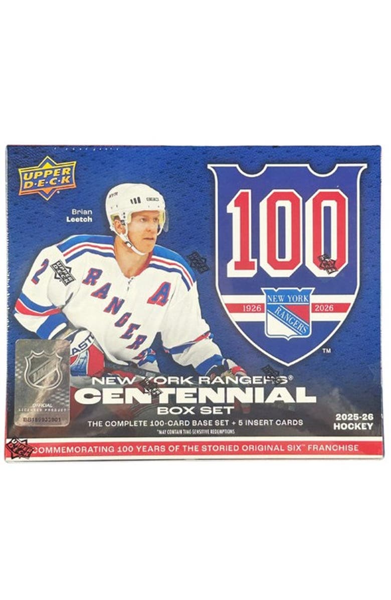 Upper Deck New York Rangers 2025-26 Upper Deck Centennial (105 Cards) Box Set, Main, color, Multi-Color