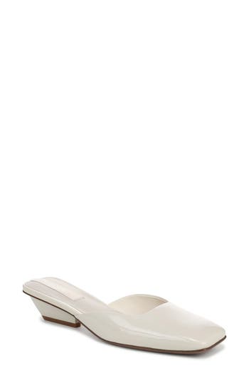 Franco Sarto Nicola Square Toe Mule In White