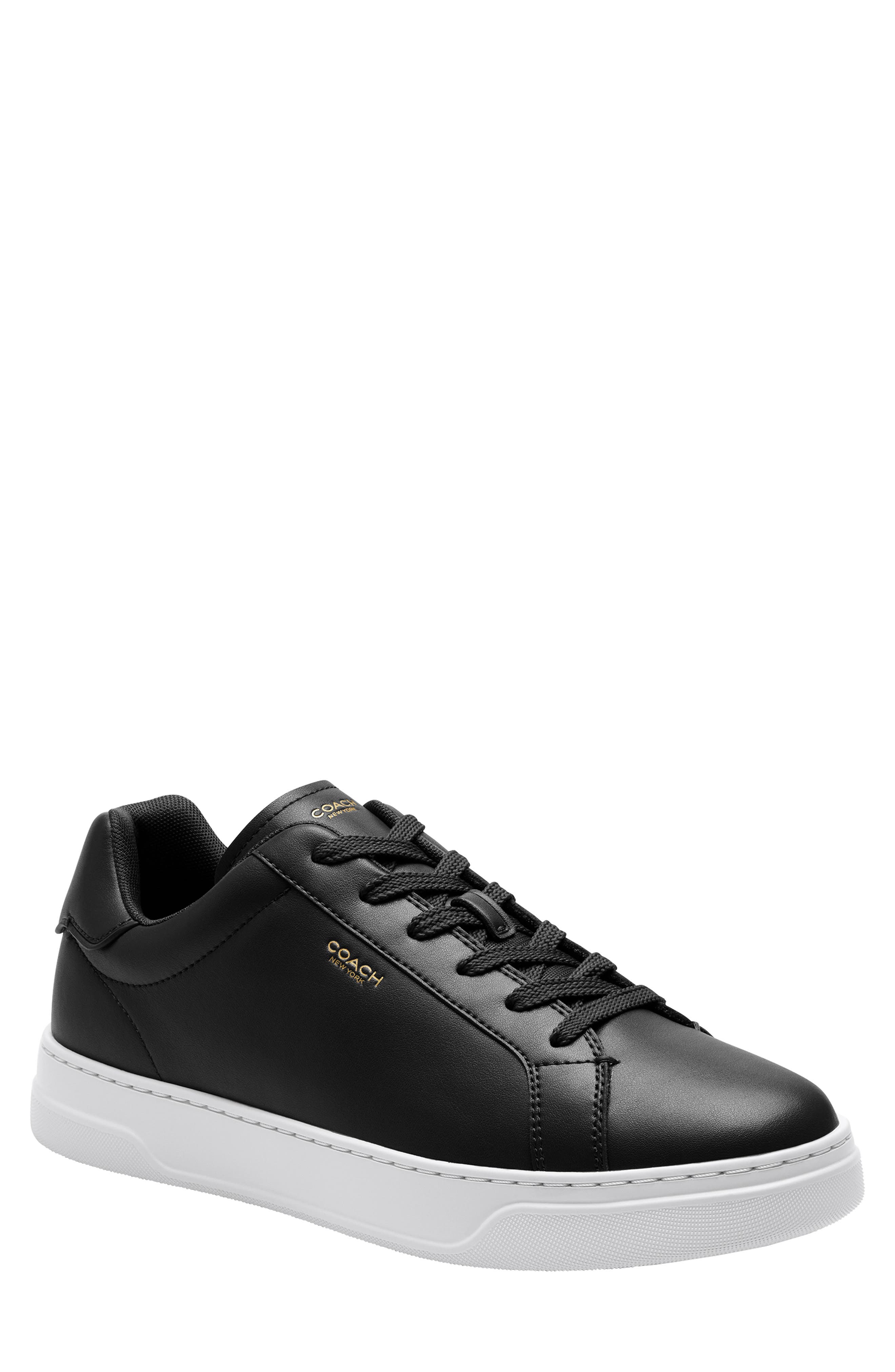 COACH High Line Sneaker, Main, color, Black