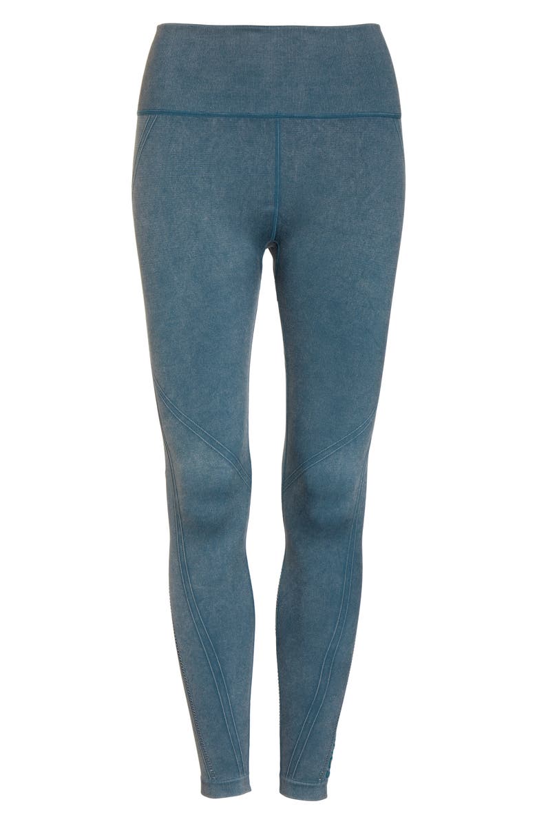 Soul by SoulCycle Sweaty Mesh High Waist Leggings, Alternate, color, 