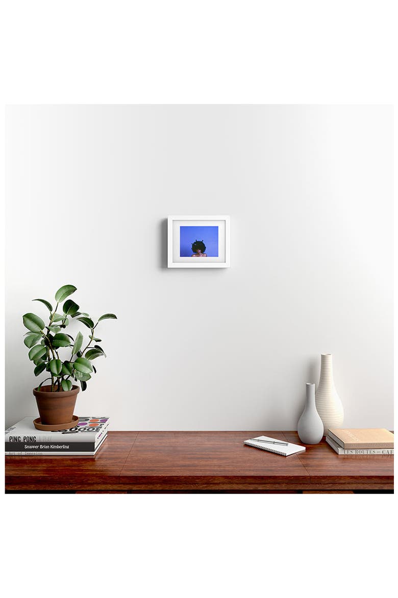 Magic I Framed Art Print, Alternate, color, WHITE FRAME