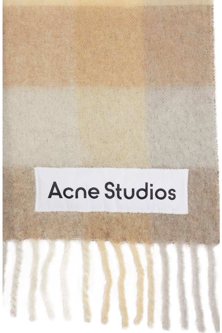 Vally Alpaca & Wool Blend Blanket Wrap, Alternate, color, PALE YELLOW/ BEIGE/ GREY