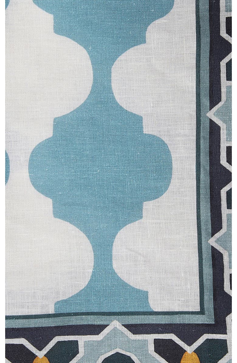 La DoubleJ Large Tablecloth, Alternate, color, Plaza Sky Blue