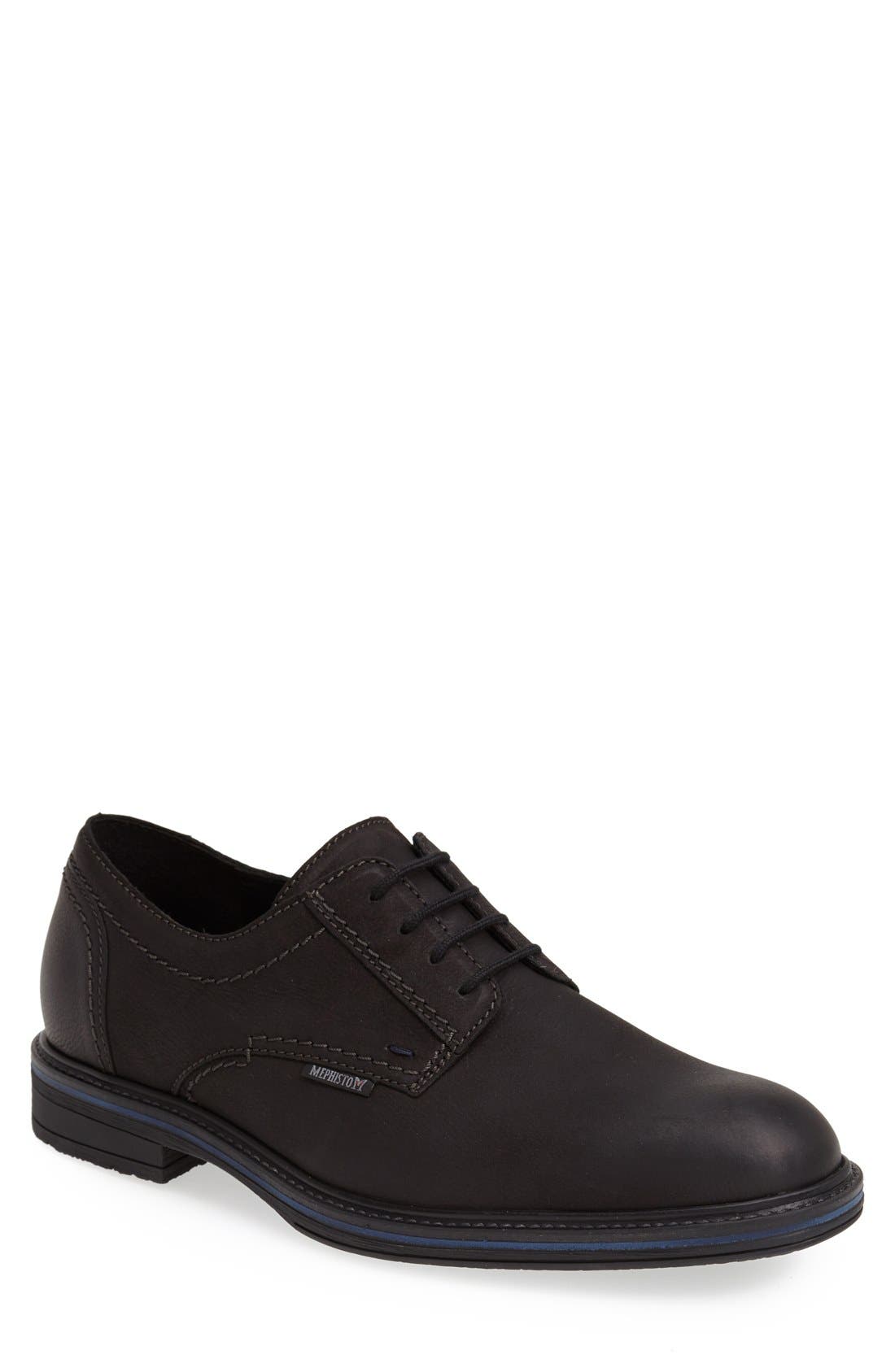Mephisto 'Waino' Plain Toe Derby, Main, color, 