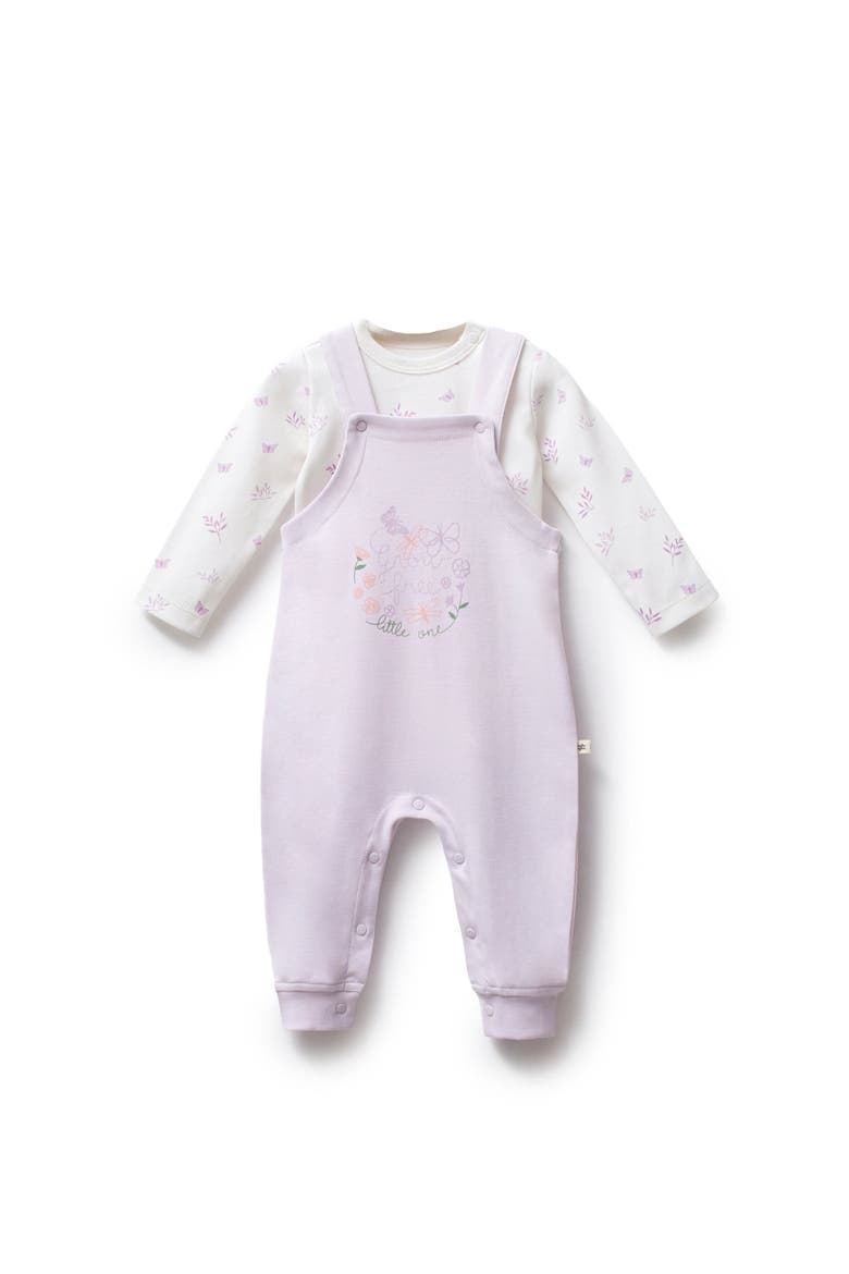 Growing Butterfly One-Piece Set, Main, color, Purple
