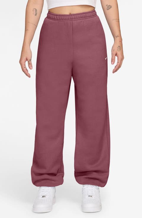 Studio High Waist Fleece Sweatpants