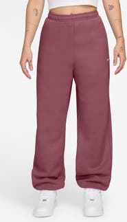 Nike Studio High Waist Fleece Sweatpants