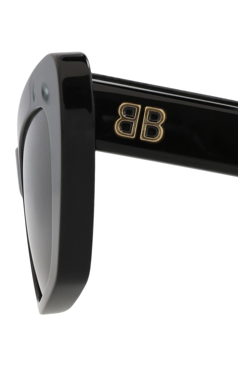 Balenciaga 58mm Cat Eye Sunglasses, Alternate, color, 