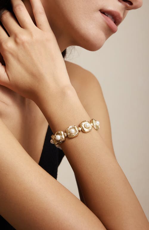 Rc Retro Chic Canary Bracelet In Gold