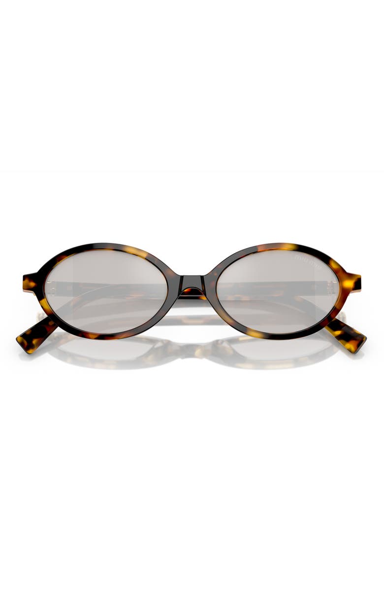 Miu Miu 50mm Oval Sunglasses, Main, color, 