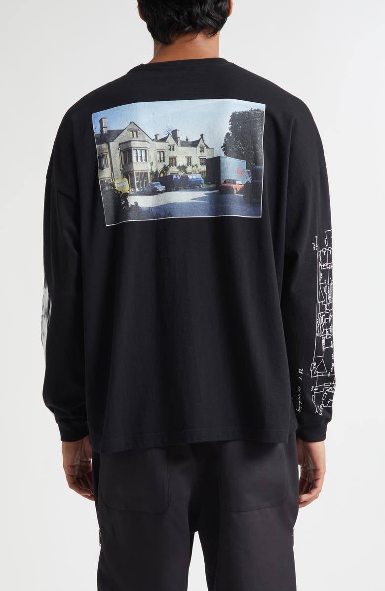 Undercover Faust Logo Sleeve Graphic T-Shirt, Alternate, color, Black