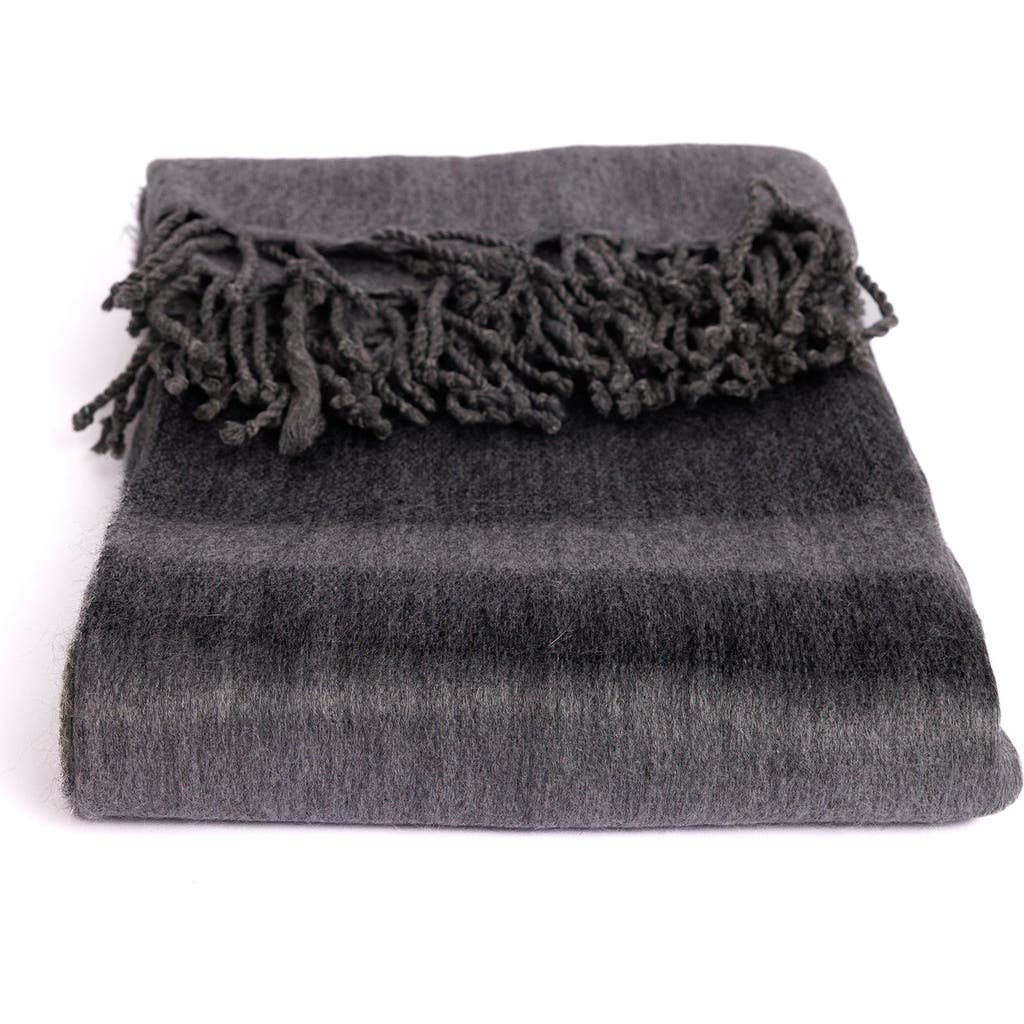 Purple Nest Design Kallpa Collection Blanket In Gray