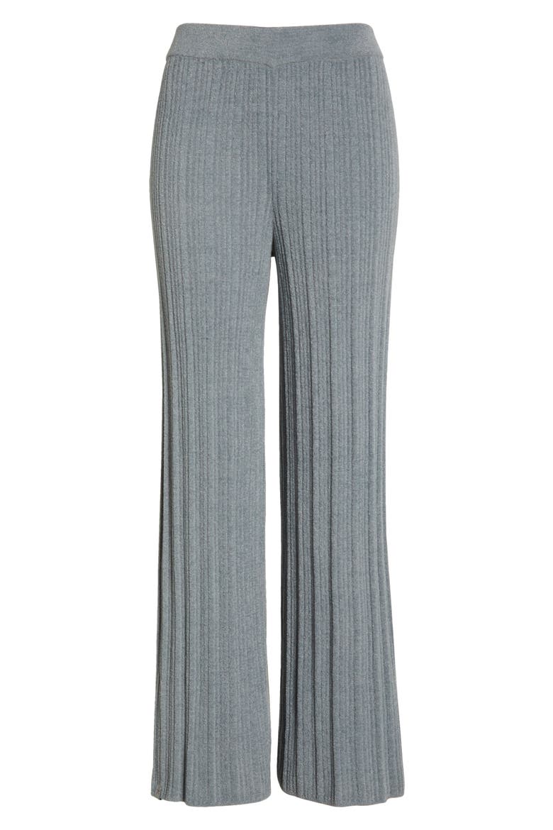 CozyChic® Ultra Lite® Rib Pajama Pants, Alternate, color, MOONBEAM
