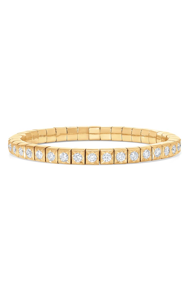 Sara Weinstock Dujour Diamond Stretch Bracelet, Main, color, Yellow Gold