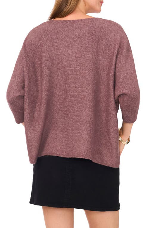Vince Camuto Dolman Sleeve Sweater In Purple