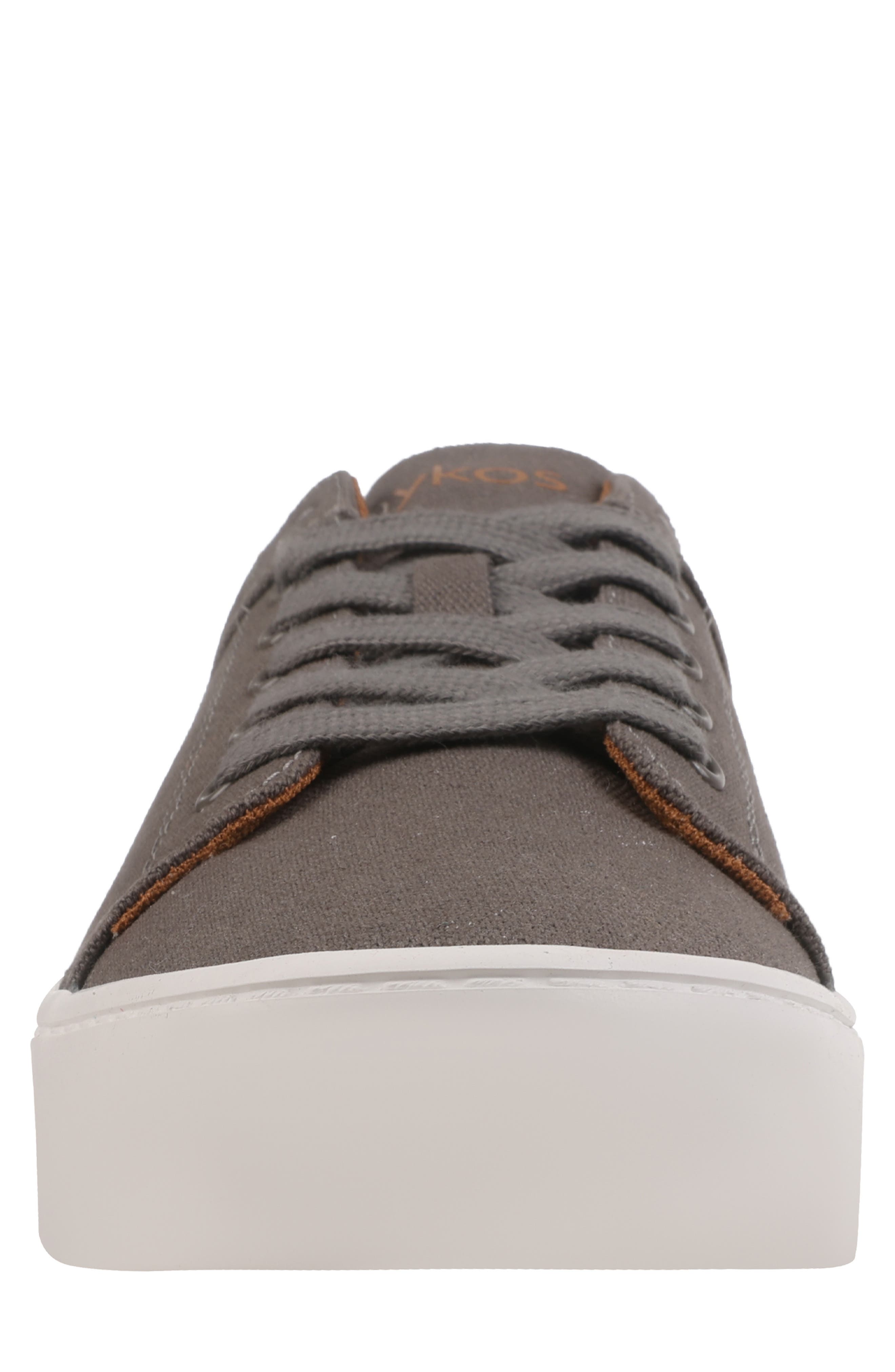 Vance Low Top Sneaker, Alternate, color, GREY CANVAS