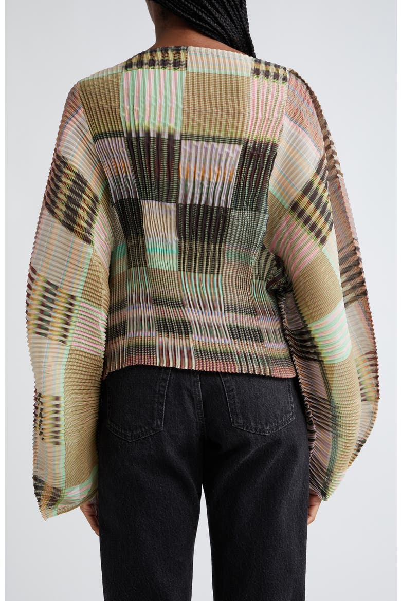 Rana Plissé Pleated Top, Alternate, color, HOLM