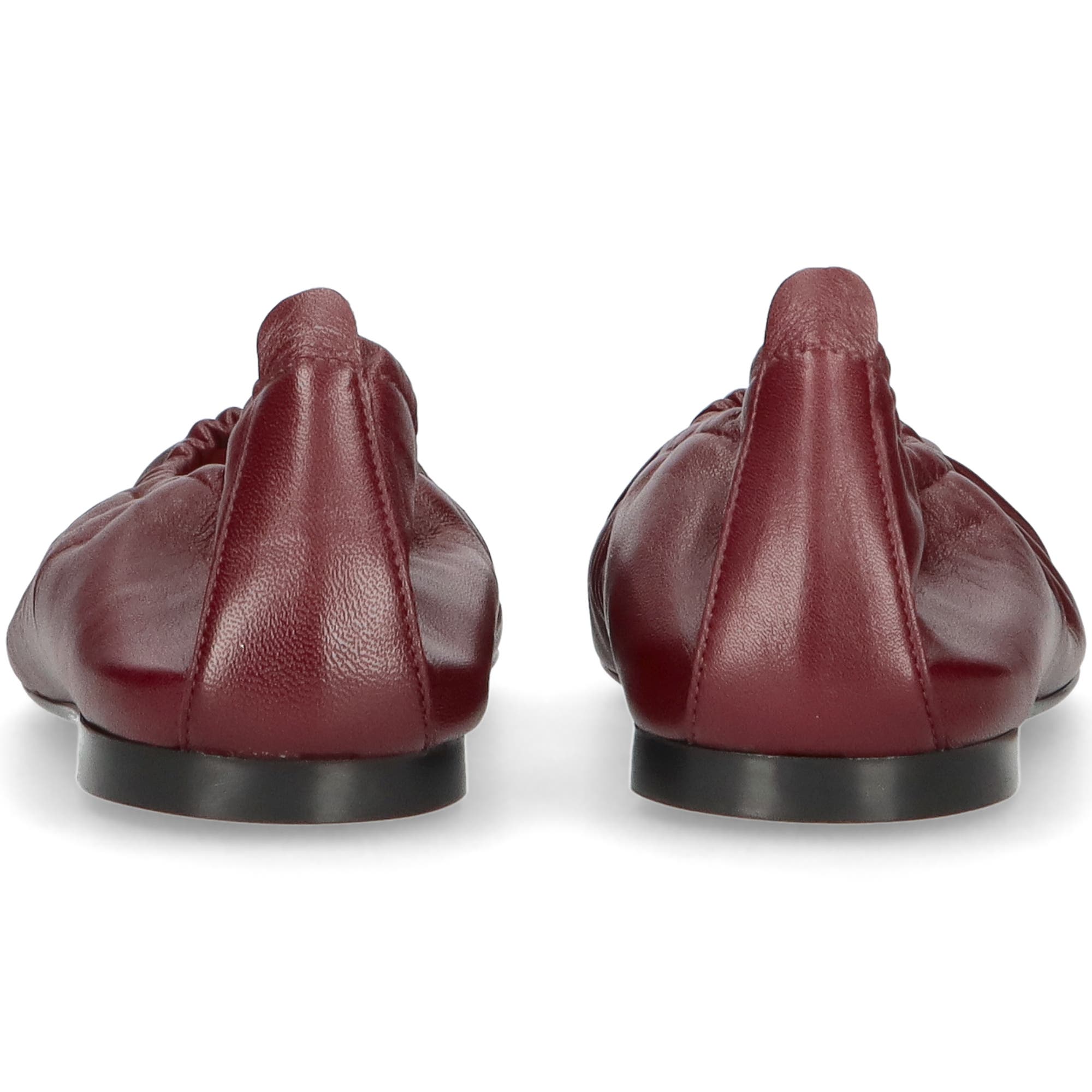 Pretty Ballerinas Rouched Ballet Flat, Alternate, color, Plum