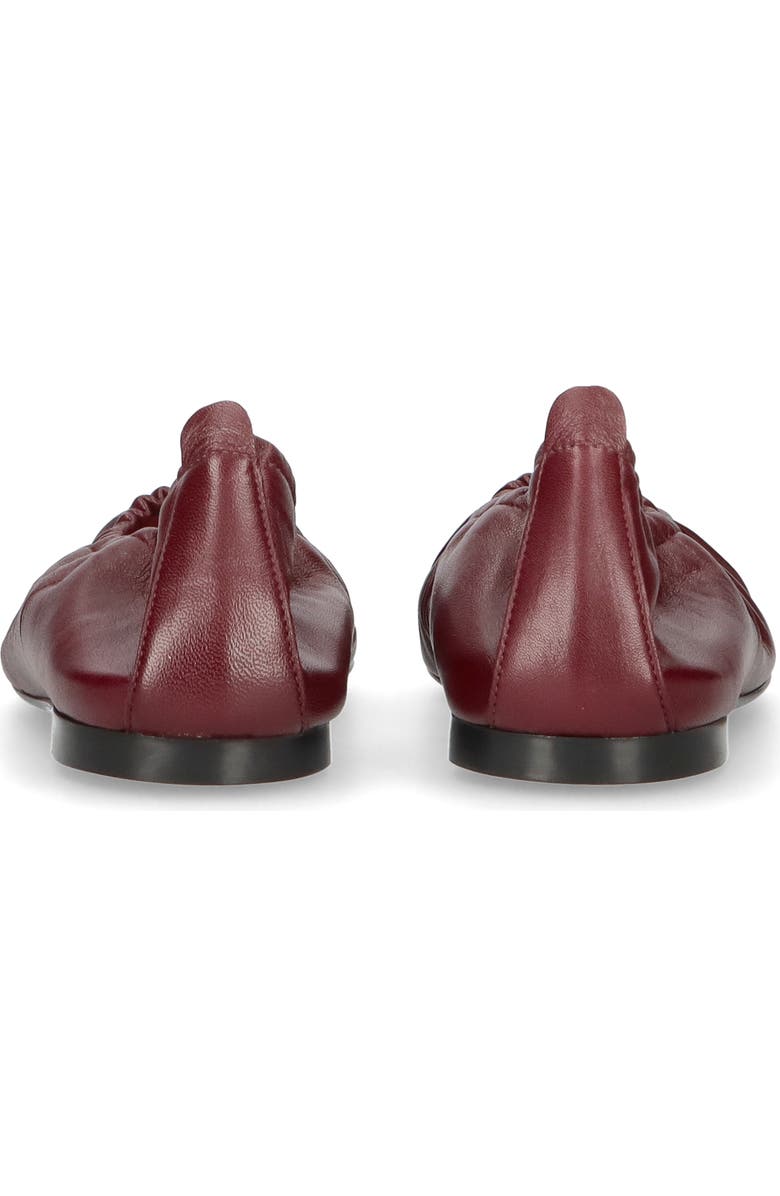 Pretty Ballerinas Rouched Ballet Flat, Alternate, color, Plum