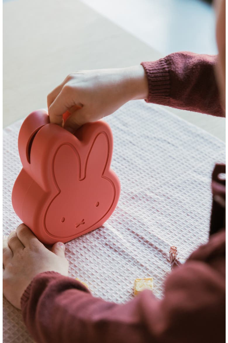 Miffy Silicone Treasure Box, Alternate, color, CORAL