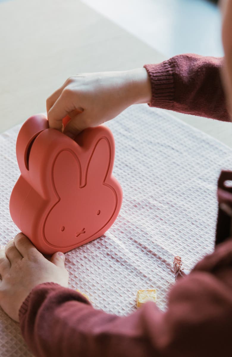 Atelier Pierre Junior Miffy Silicone Treasure Box, Alternate, color, Coral