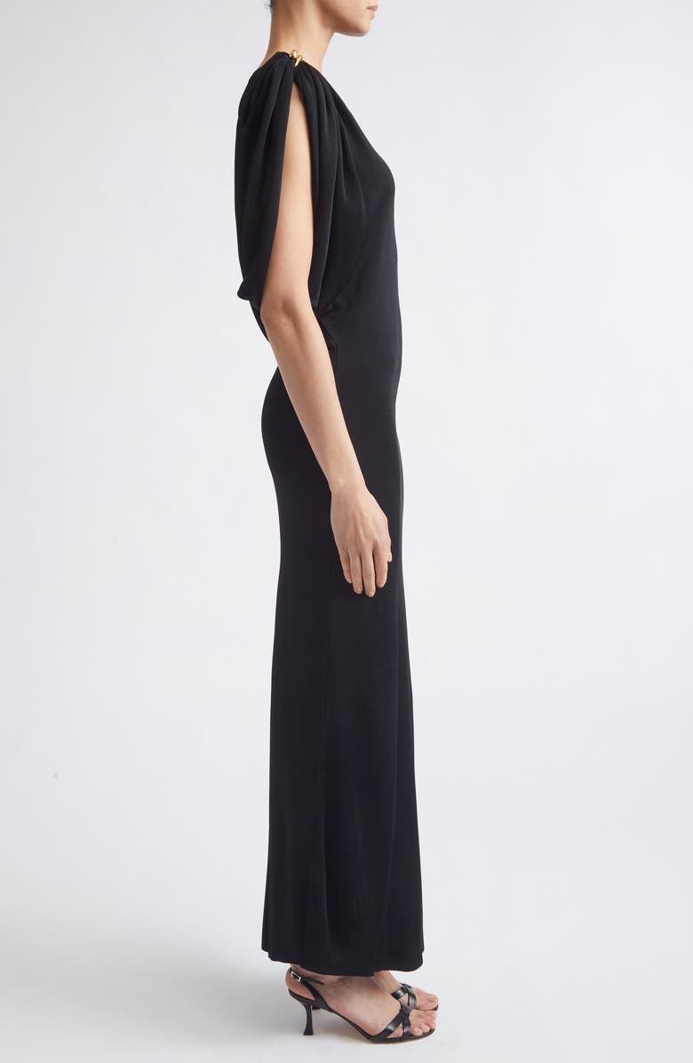 Altuzarra Henderson Knit Maxi Dress, Alternate, color, Black