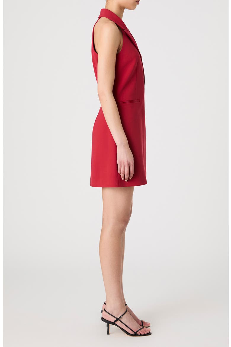 french connection whisper halter dress Whisper Cross Back Halter Mini Dress in Summer White