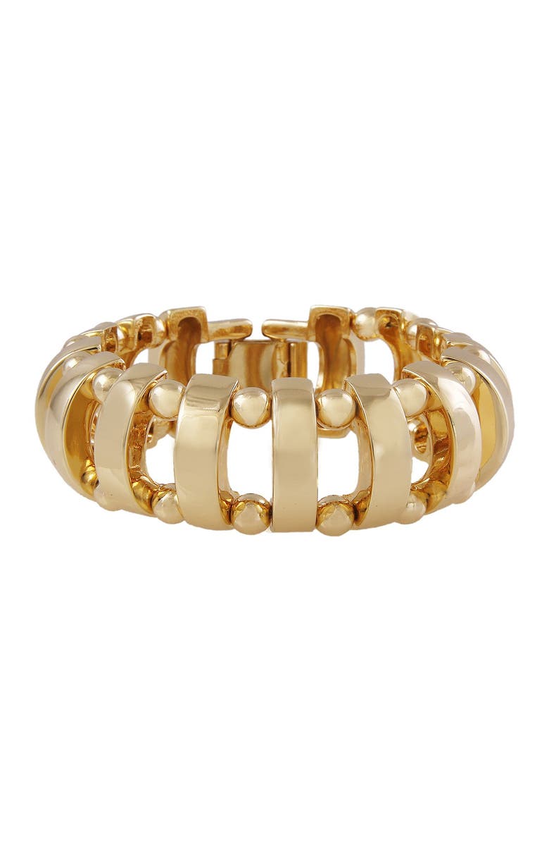 Christian Siriano Caged Link Bracelet, Main, color, 