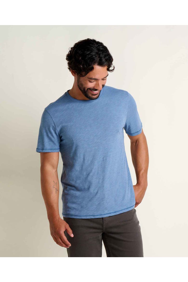 Men's Boundless Jersey Short Sleeve Crew, Main, color, Pacific Blue
